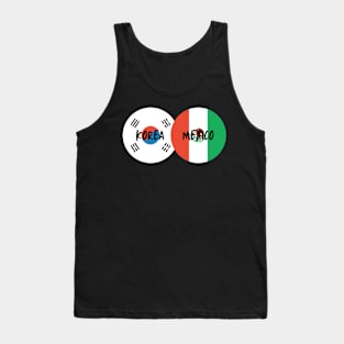 Korean Mexican - Korea, Mexico Tank Top